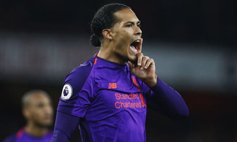 Van Dijk was colossal for Liverpool in the back four