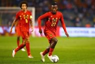 Michy Batshuayi scored two goals for Belgium in the UEFA Nations League