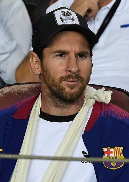 Messi has been out for the last two weeks