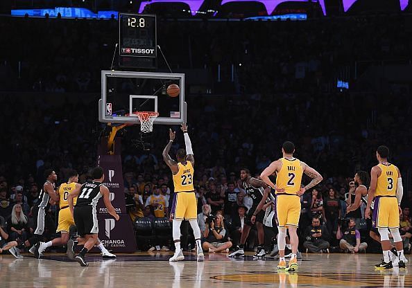 The Los Angeles Lakers have struggled from the Free Throw line