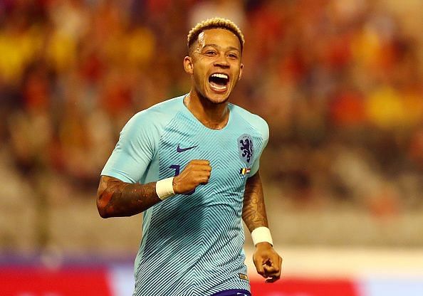 Memphis Depay scored two goals and provided two assists