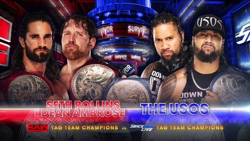 This match was supposed to happen last year at Survivor Series 2017.