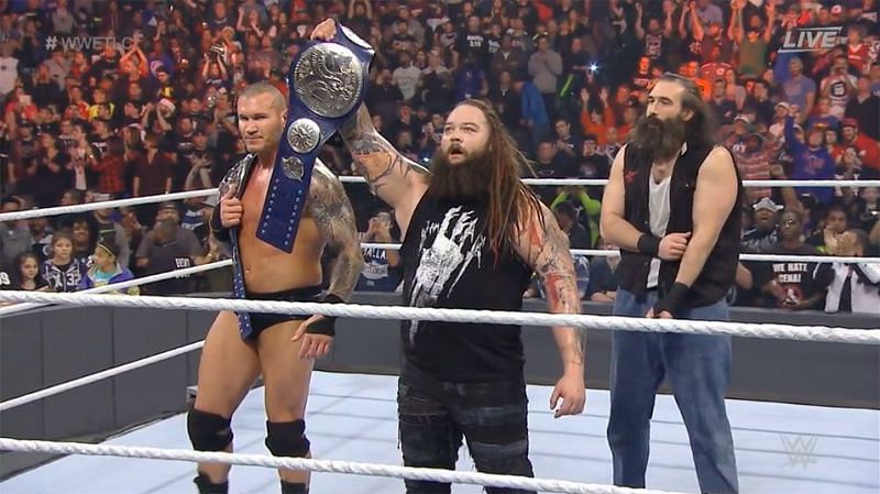 The Wyatts won the tag team titles