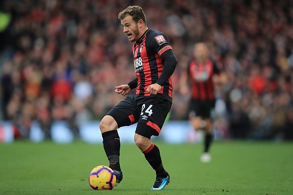 Ryan Fraser provided two assists for AFC Bournemouth