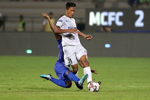 Lalchhuanmawia Fanai was substituted after 34 minutes by FC Pune City