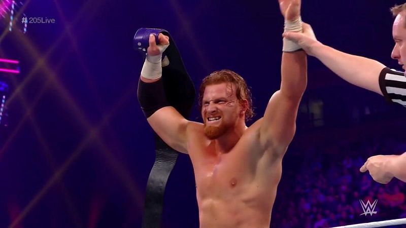Buddy Murphy had a tough time against Mark Andrews, but the Juggernaut came out on top