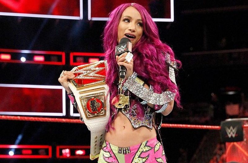 When was the last time we saw Sasha holding the RAW Women&#039;s Championship