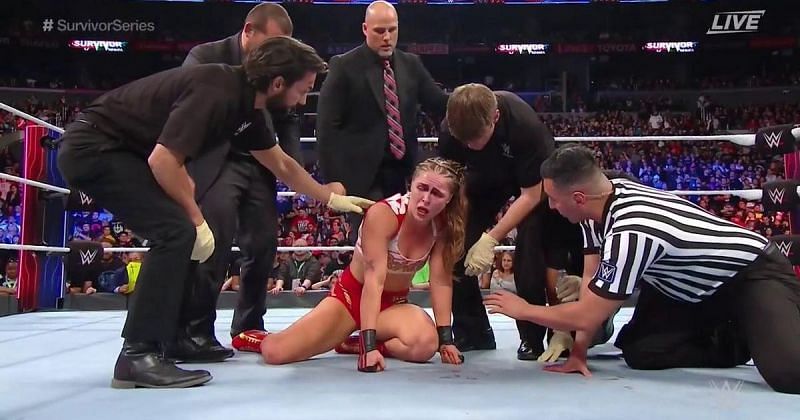 Ronda Rousey left it all in the ring at Survivor Series