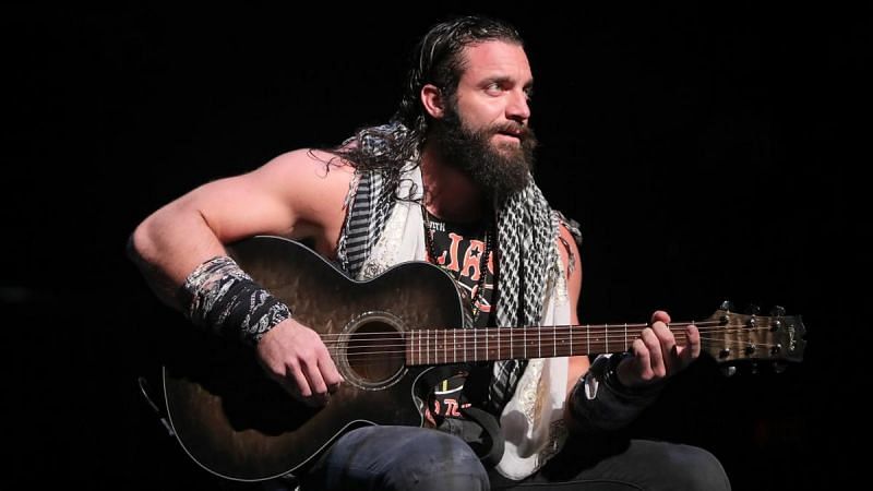 Elias on Raw with his signature guitar