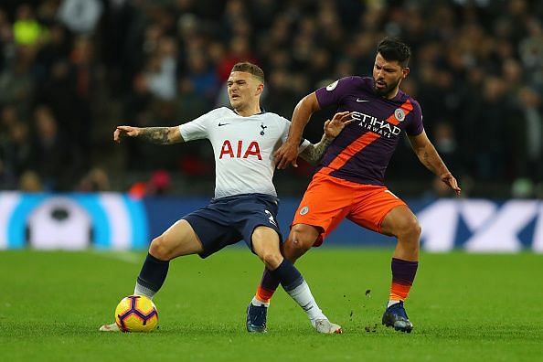 Kieran Trippier has had a difficult Premier League season to date 