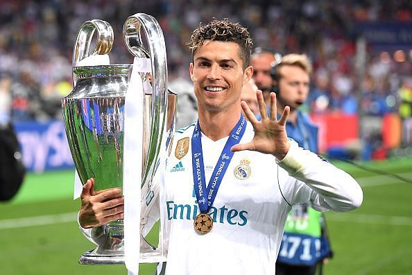 Ronaldo won his fifth Champions League crown in May