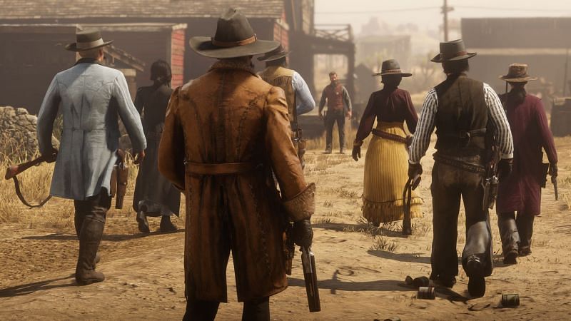 Everybody lining up to get their free RDO gold.
