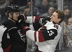 Last-place Kings get 4th straight win by beating Coyotes 2-1