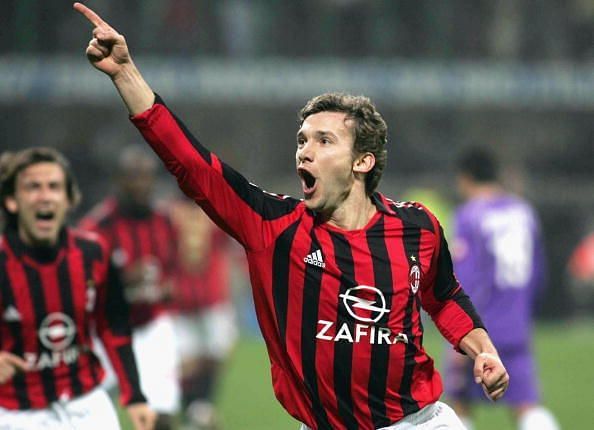 Milan legend, Andriy Shevchenko