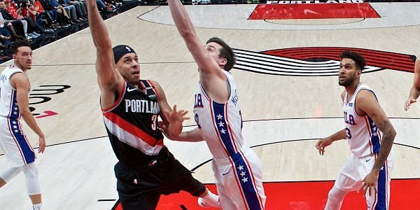 Portland&#039;s total rebounding is the best in the league currently