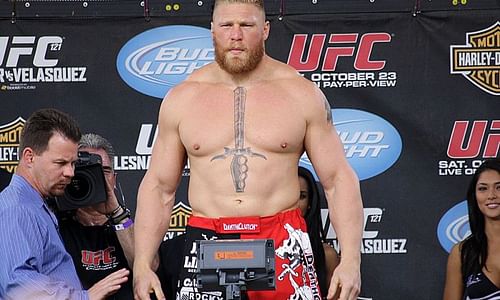 Lesnar is a big name who got busted for PEDs