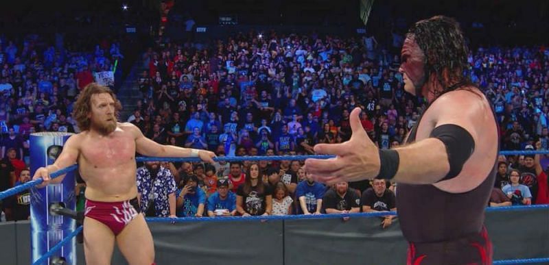 Kane returned to save Daniel Bryan on SmackDown Live back in June