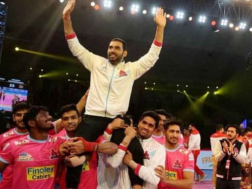 Anup Kumar retired after serving kabaddi successfully for 15 years.