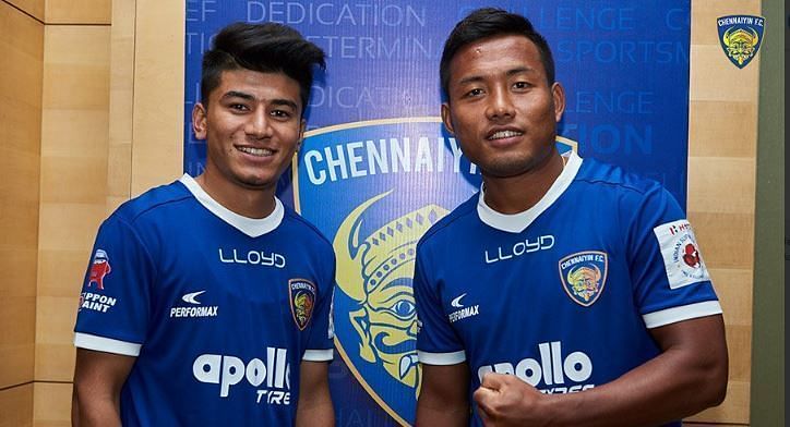 The young Thapa is one of the regulars for the Marina Machans but will really need to take out his best in case he wants to make a mark at the Asian Cup (Image credits - Chennaiyin FC)