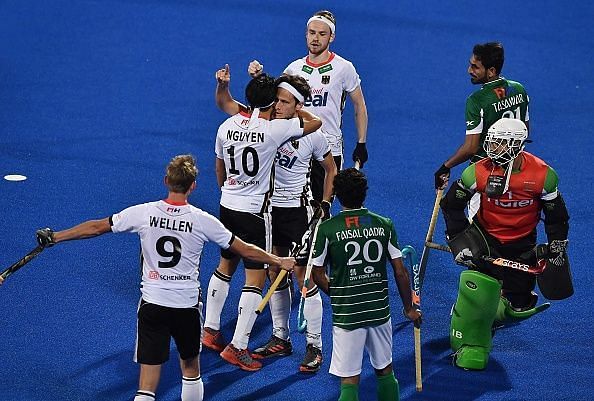 Marco Miltkau&#039;s goal clinched the game for Germany