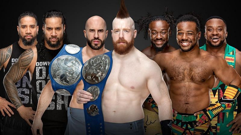 The Bar is set to defend their SD Live Tag Team Titles against both The Usos and The New Day at TLC