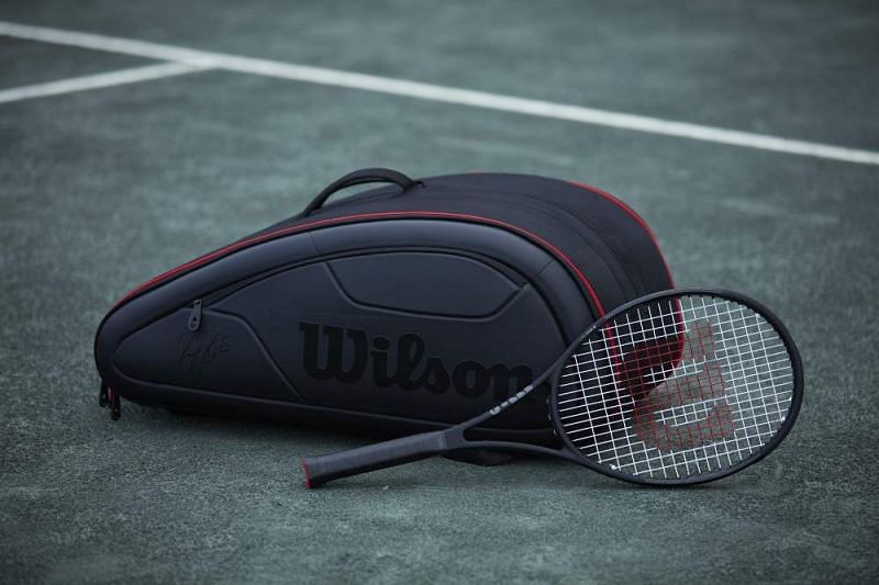 The Wilson Federer Super DNA comes with a GoalZero Smart Solar Panel and a Phone or Tablet charger