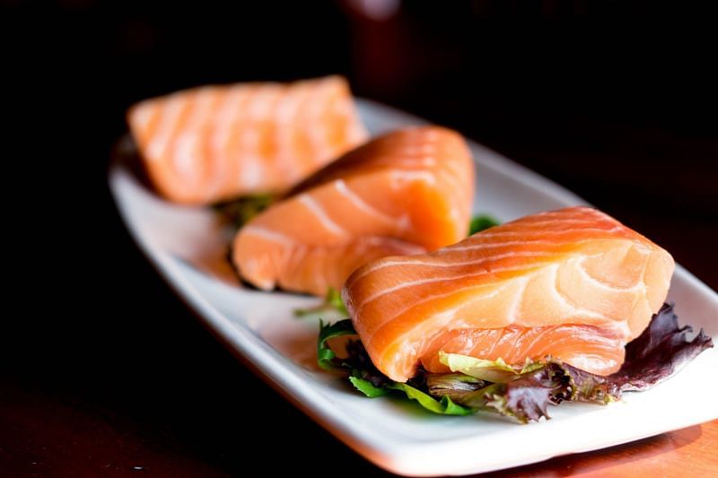 Salmon is also a very good source of protein