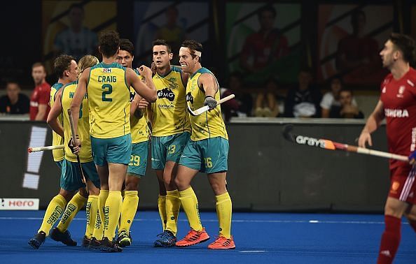 Australia cruised to a powerful 8-1 triumph over a lackluster England team