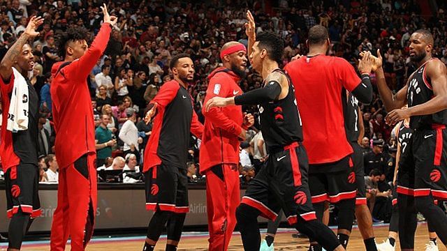 Toronto Raptors&#039; offensive rating is the second best in the league.
