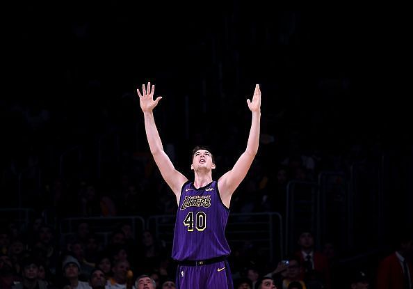 Ivica Zubac of the Los Angeles Lakers had his best game of the season