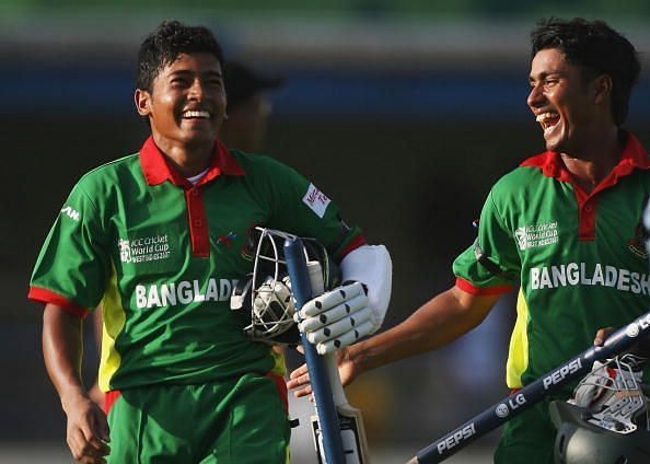The Bangladesh team 