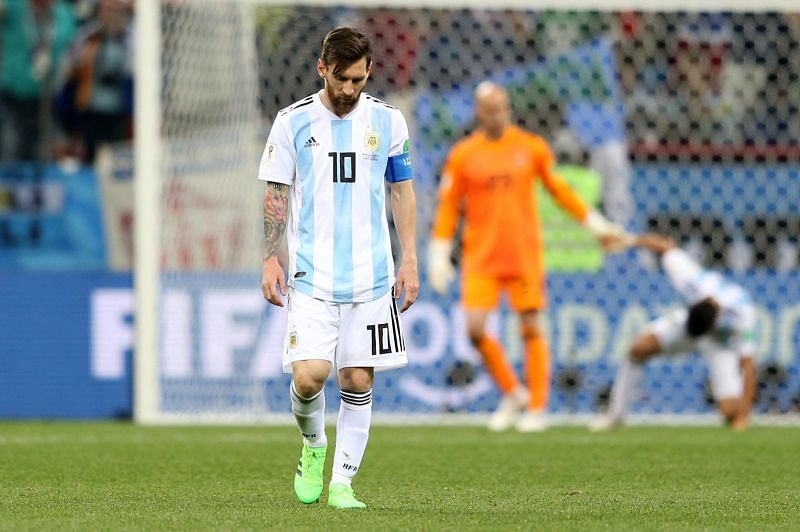 Messi&#039;s time with La Albiceleste has not been a happy one