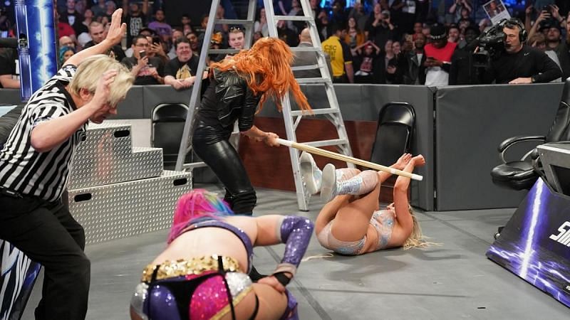 Chaos ensued on SmackDown Live&#039;s main event