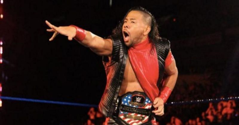 Shinsuke Nakamura the WWE United States Champion