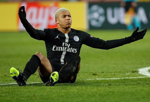 Mbappe has scored 12 goals this season