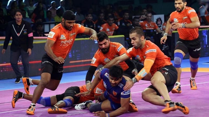 U Mumba crushed Dabang Delhi 44-19 in their 3rd encounter against each other in the season