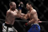 Yushin Okami smashes Alan Belcher