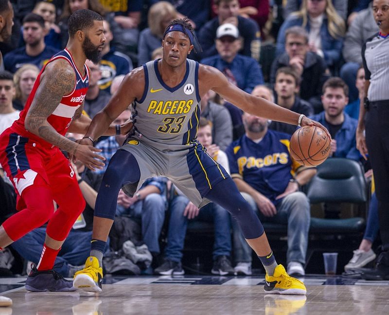 Myles Turner was dominant in the win against the Wizards. Credit: Inquirer Sports