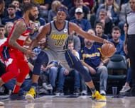 Myles Turner was dominant in the win against the Wizards. Credit: Inquirer Sports