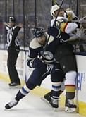 Foligno, Bobrovsky lift Blue Jackets over Golden Knights 1-0
