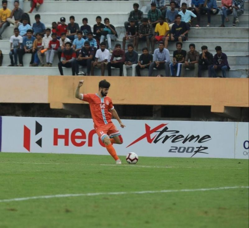 Nestor Gordillo has already found the back of the net four times