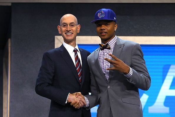 Fultz was drafted #1 in the 2017 NBA Draft.