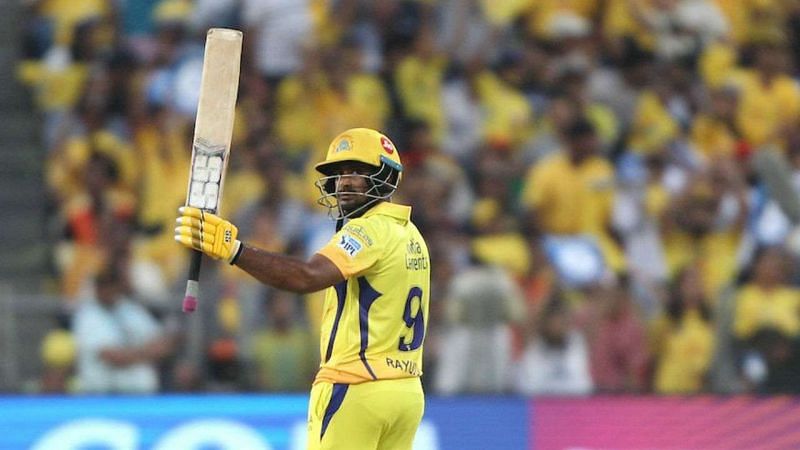 Rayudu scored over 600 runs for CSK