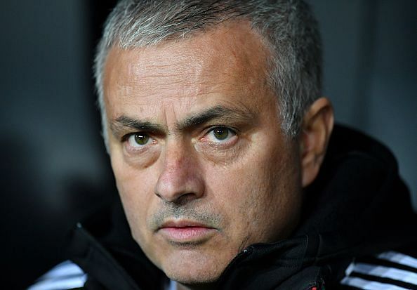 Jose Mourinho made eight changes to his Manchester United team