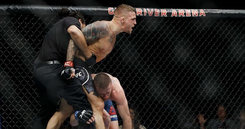 Dustin Poirier put on a boxing clinic against Justin Gaethje