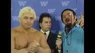 Seen here with Dino Bravo, Frenchy Martin knew how tough Haku was