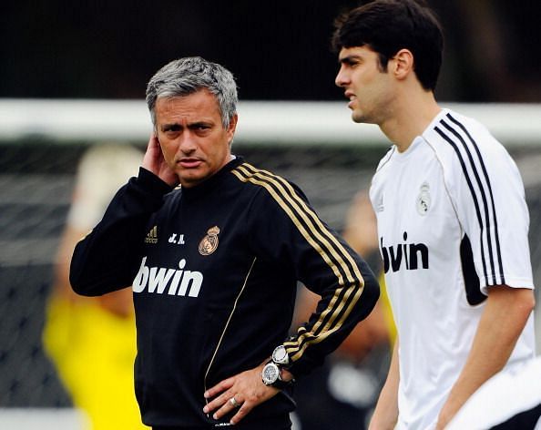 Kaka played under Jose Mourinho for three seasons at Real Madrid.