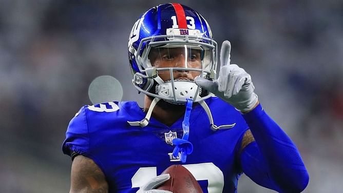 WATCH: Giants star Beckham throws second TD pass of the season
