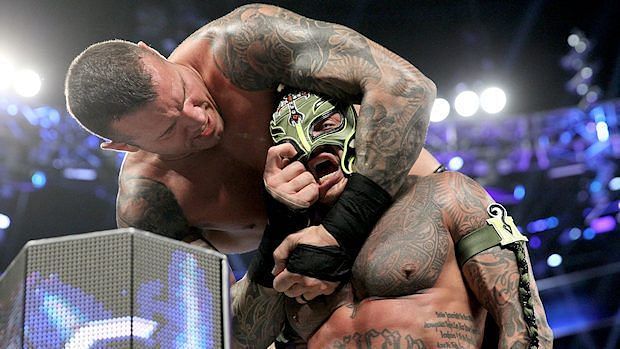 Image result for randy orton rey mysterio mask