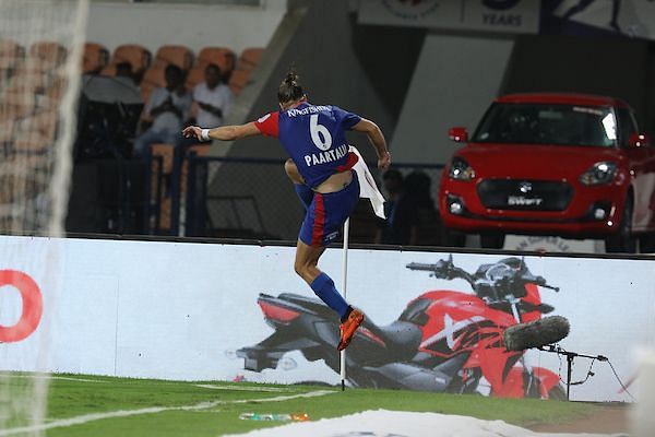 This was Paartalu's second goal of the season with both coming against ATK [Image: ISL]